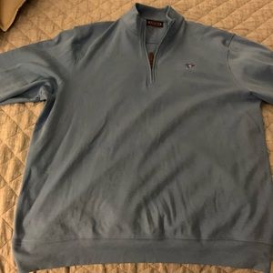 Quarter zip. Ocean Reef club insignia.